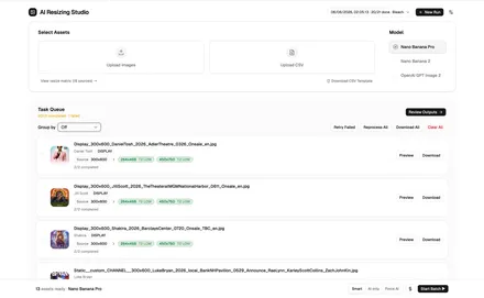 AI Resizing Studio