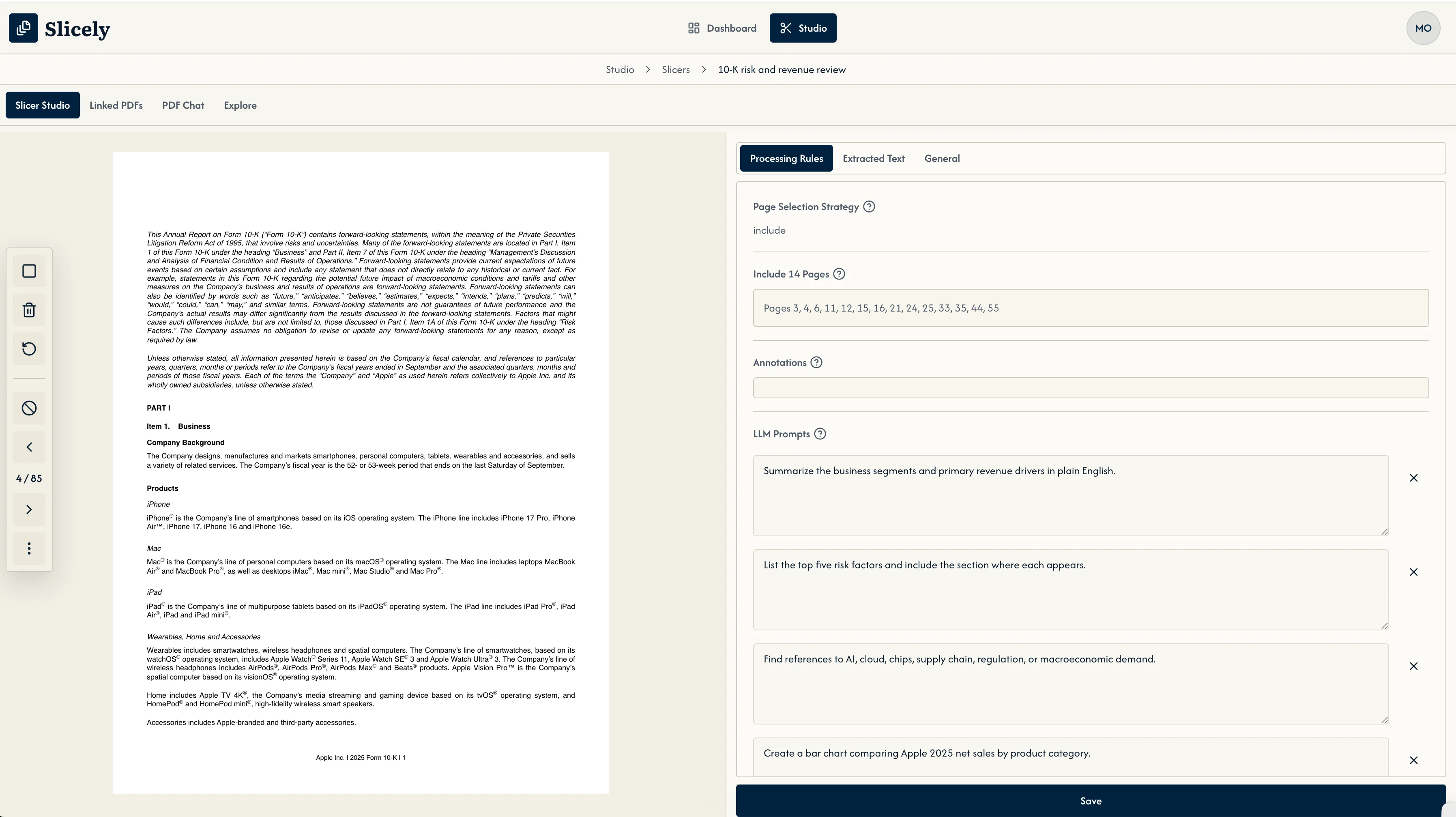 Screenshot 2 of Slicely