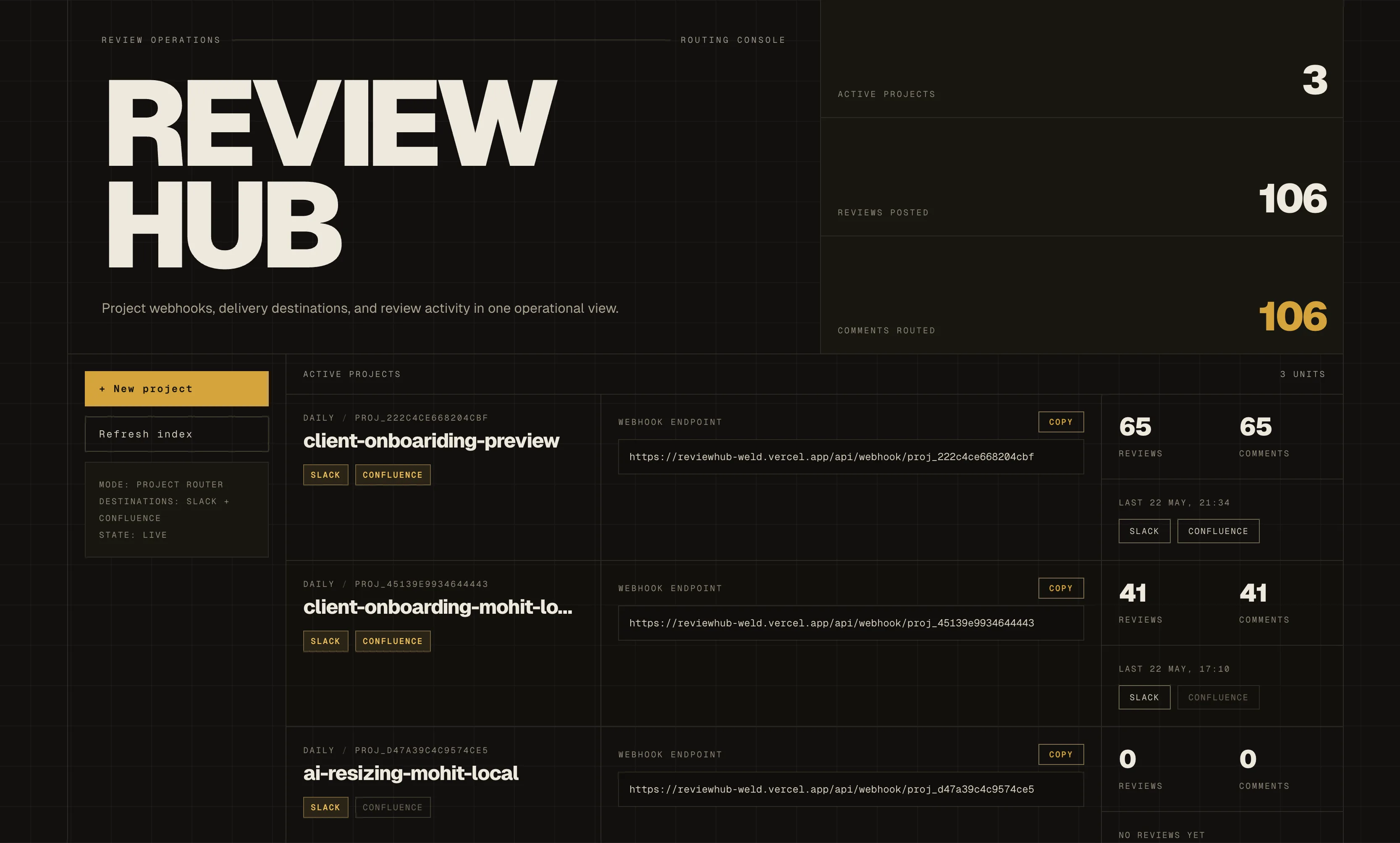 Screenshot 1 of ReviewHub
